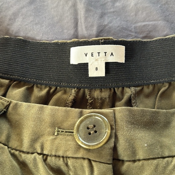 Vetta Capsule Wide Leg Trousers, Shorts & Crop Olive (Limited Edition) - Picture 2 of 14